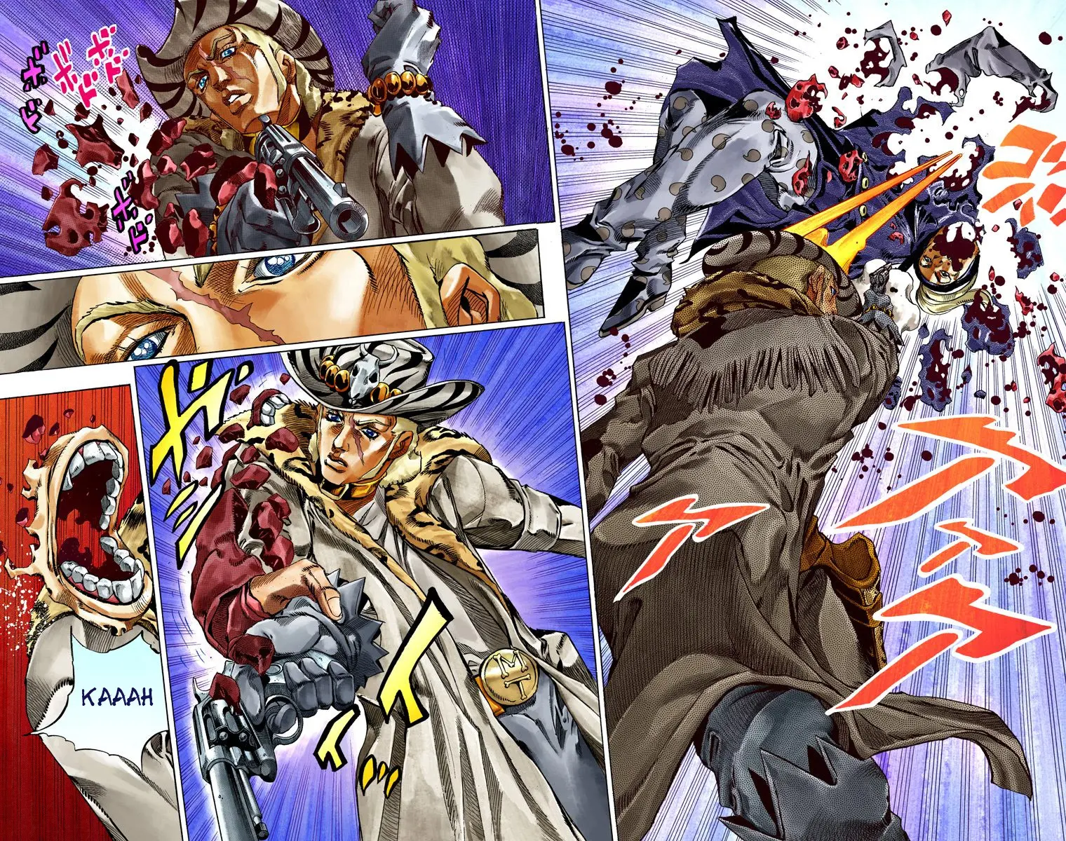 JoJo's Bizarre Adventure Steel Ball Run Colored Manga — Chapter 37 — Page 31