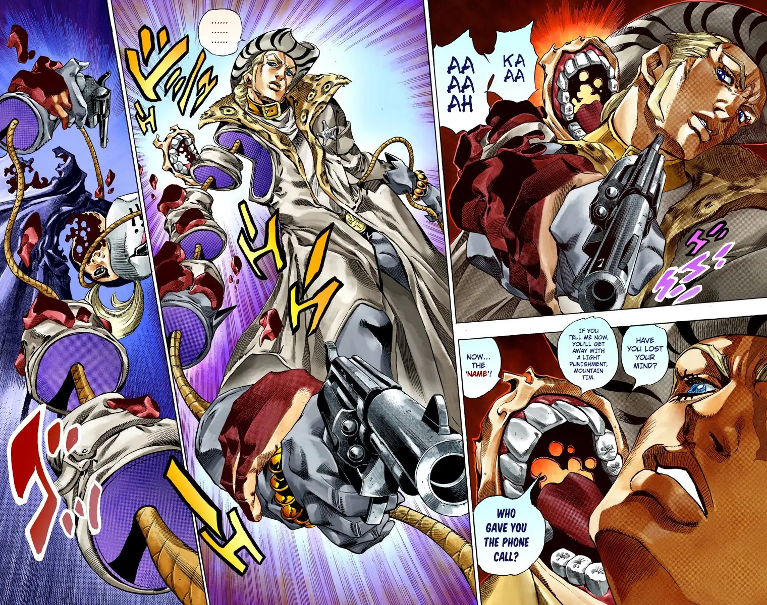 JoJo's Bizarre Adventure Steel Ball Run Colored Manga — Chapter 37 — Page 32