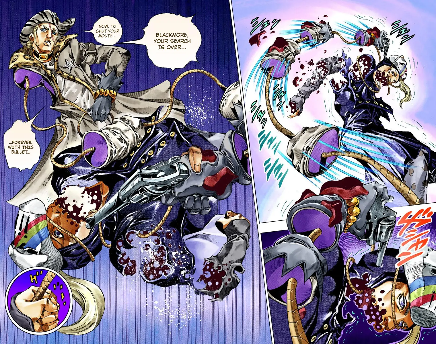 JoJo's Bizarre Adventure Steel Ball Run Colored Manga — Chapter 37 — Page 33