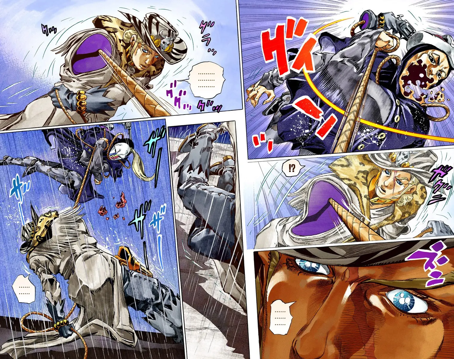 JoJo's Bizarre Adventure Steel Ball Run Colored Manga — Chapter 37 — Page 34