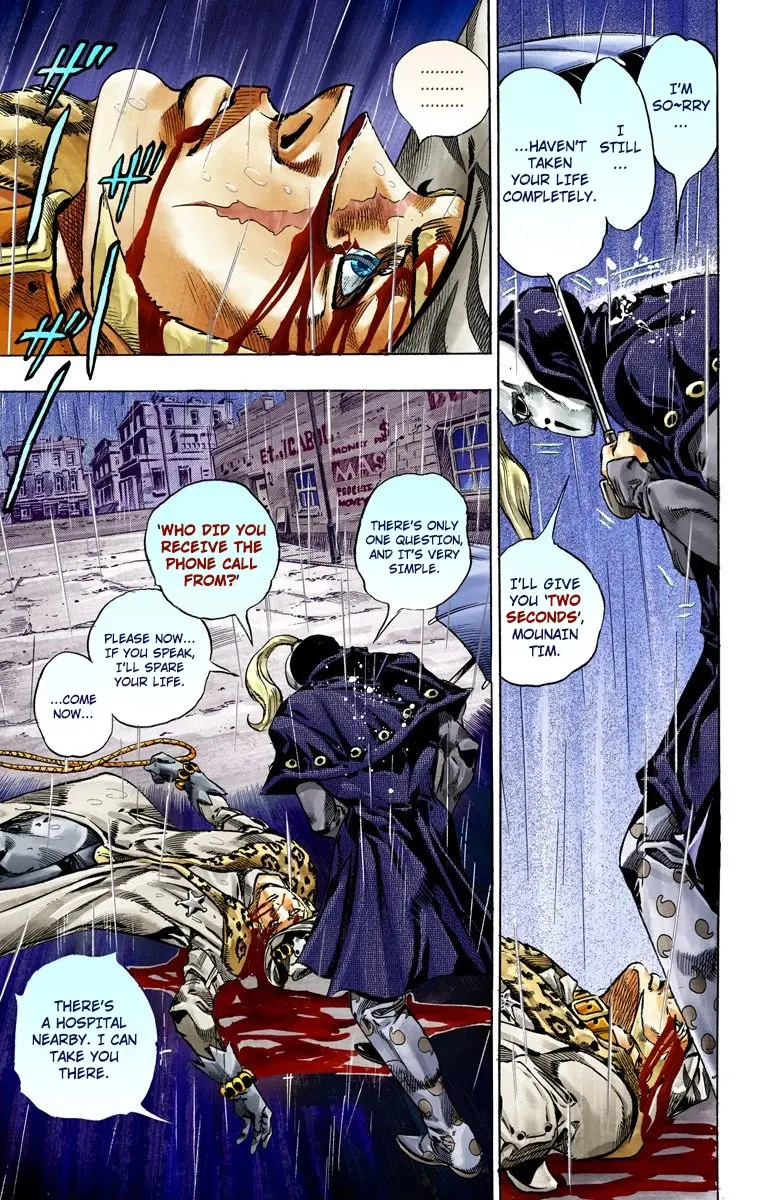 JoJo's Bizarre Adventure Steel Ball Run Colored Manga — Chapter 37 — Page 37