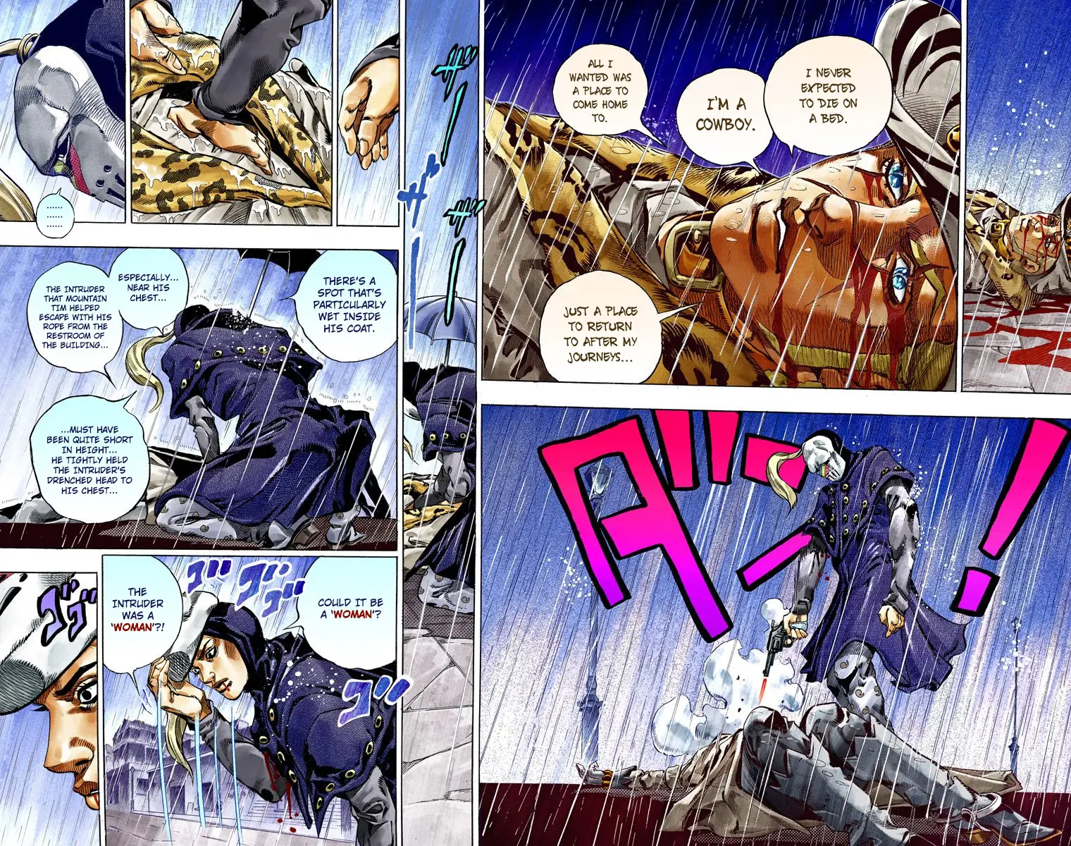 JoJo's Bizarre Adventure Steel Ball Run Colored Manga — Chapter 37 — Page 38
