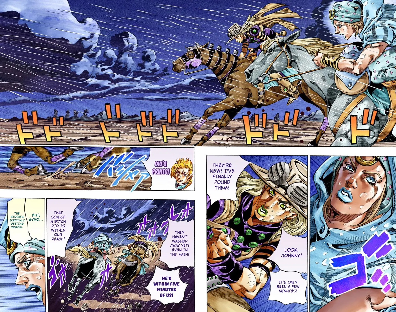 JoJo's Bizarre Adventure Steel Ball Run Colored Manga — Chapter 37 — Page 42
