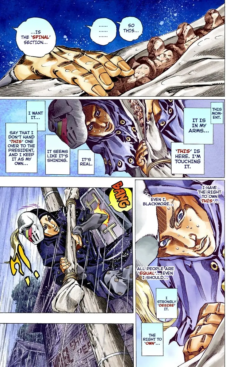 JoJo's Bizarre Adventure Steel Ball Run Colored Manga — Chapter 38 — Page 7