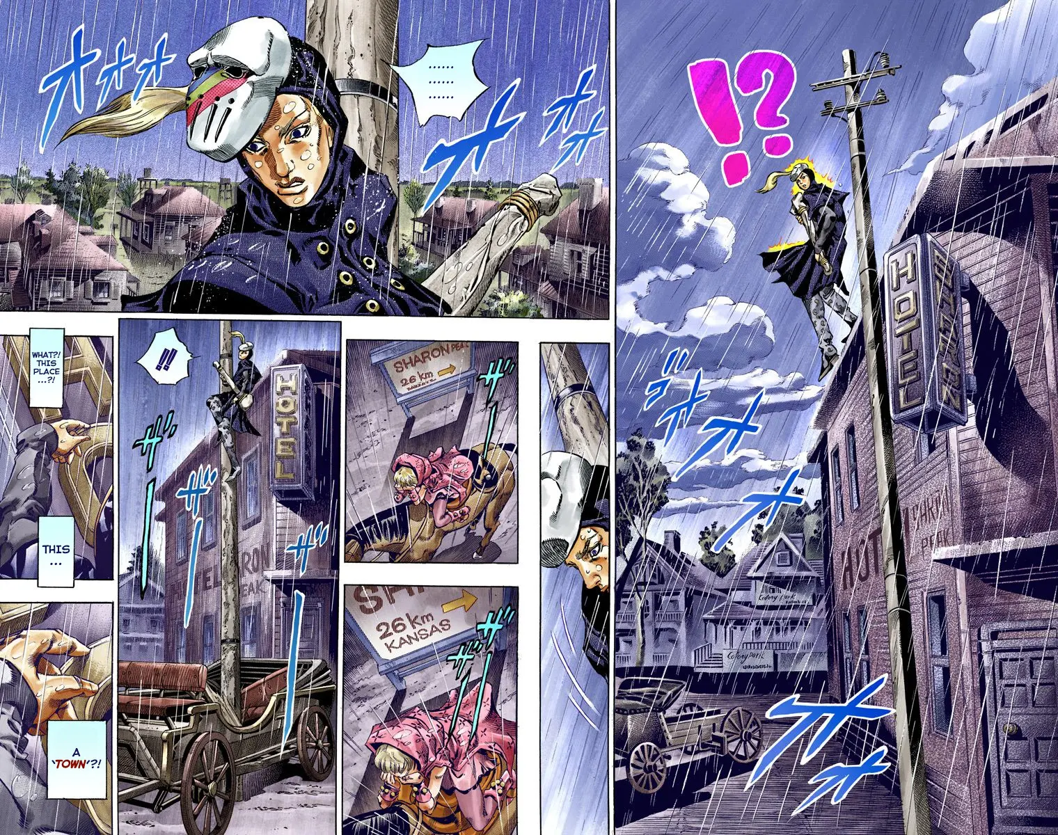 JoJo's Bizarre Adventure Steel Ball Run Colored Manga — Chapter 38 — Page 8