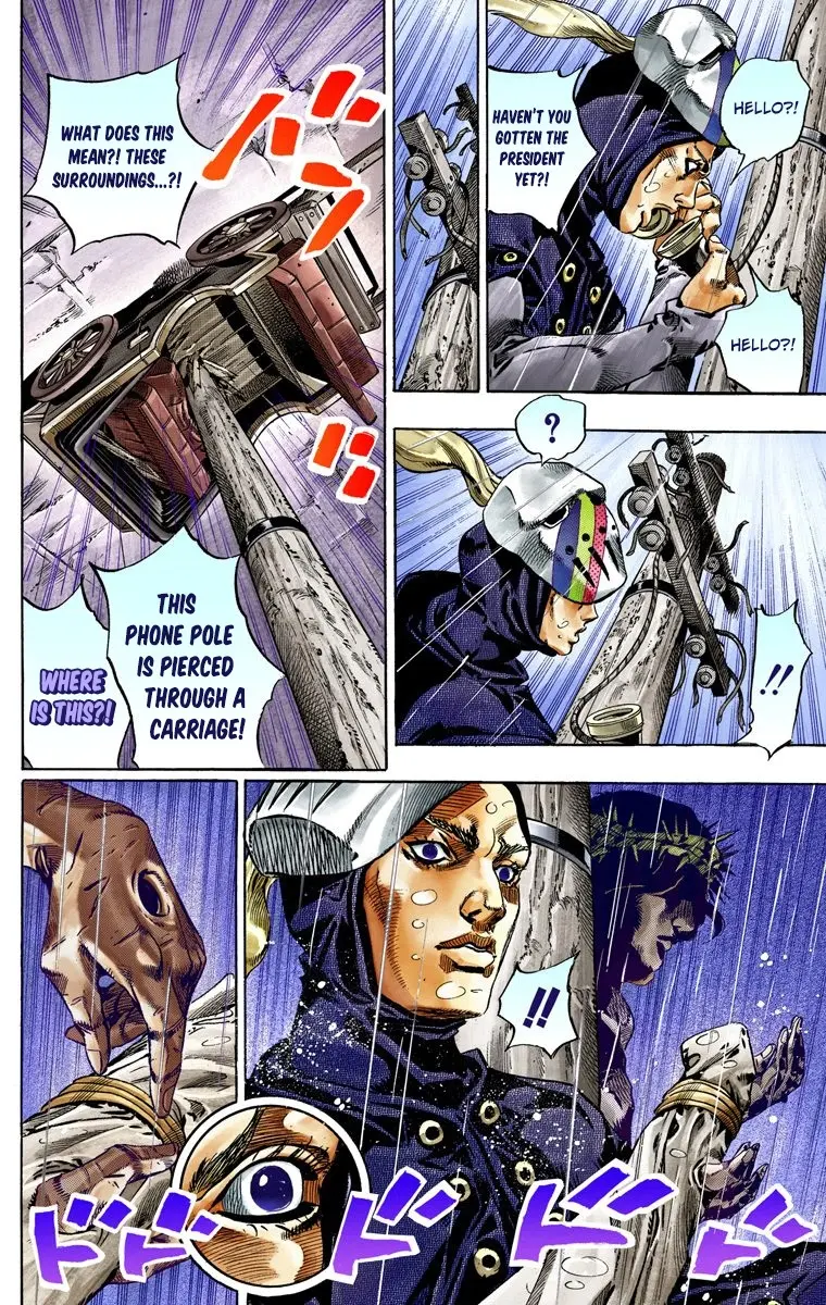 JoJo's Bizarre Adventure Steel Ball Run Colored Manga — Chapter 38 — Page 9