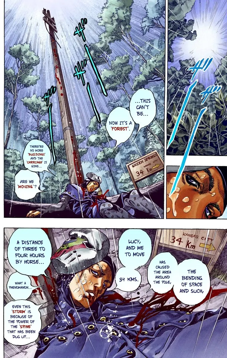 JoJo's Bizarre Adventure Steel Ball Run Colored Manga — Chapter 38 — Page 16