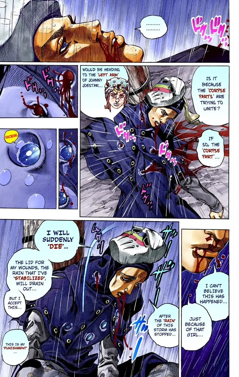 JoJo's Bizarre Adventure Steel Ball Run Colored Manga — Chapter 38 — Page 17