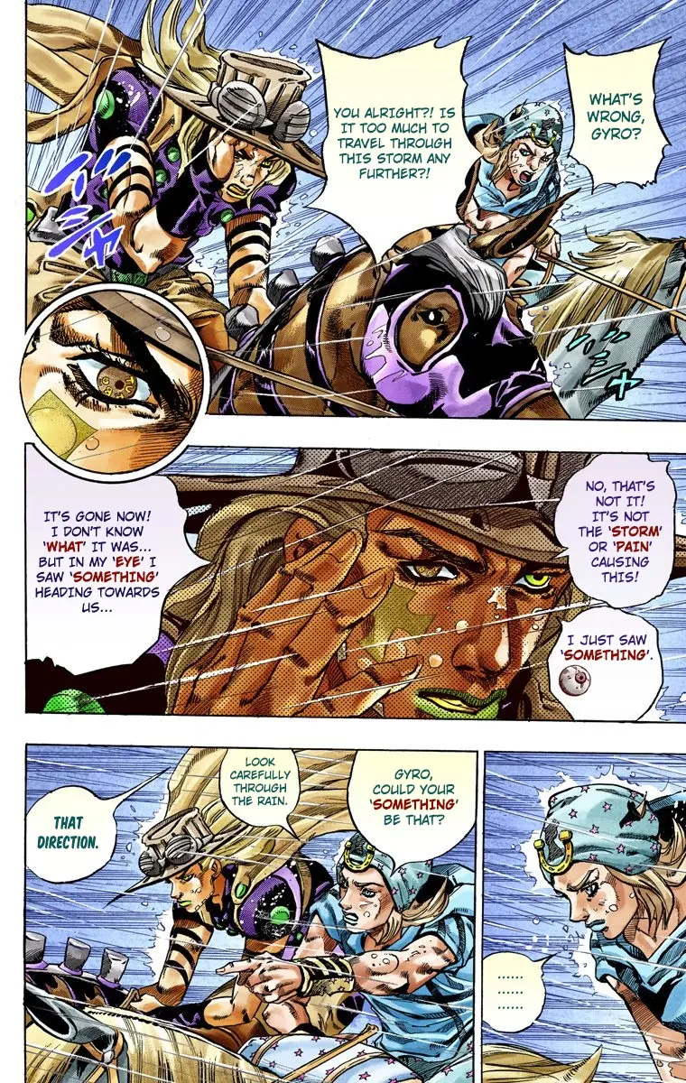 JoJo's Bizarre Adventure Steel Ball Run Colored Manga — Chapter 38 — Page 19