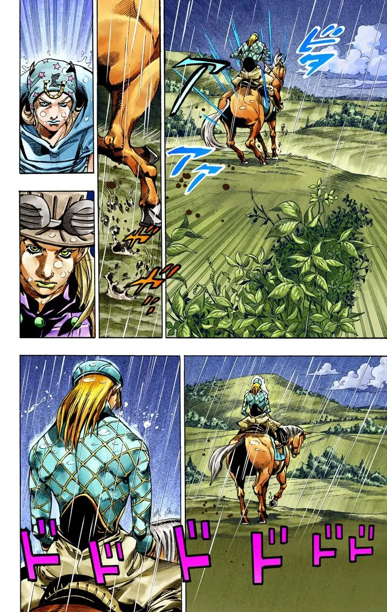 JoJo's Bizarre Adventure Steel Ball Run Colored Manga — Chapter 38 — Page 22