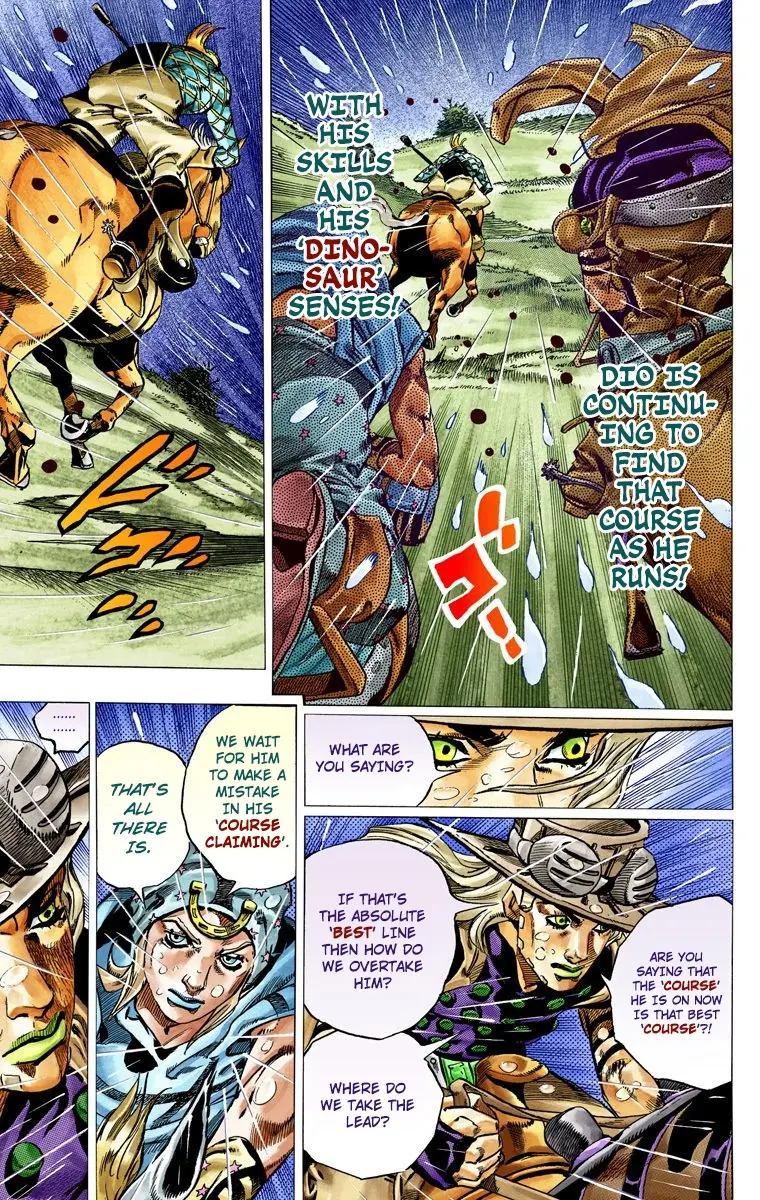 JoJo's Bizarre Adventure Steel Ball Run Colored Manga — Chapter 38 — Page 29