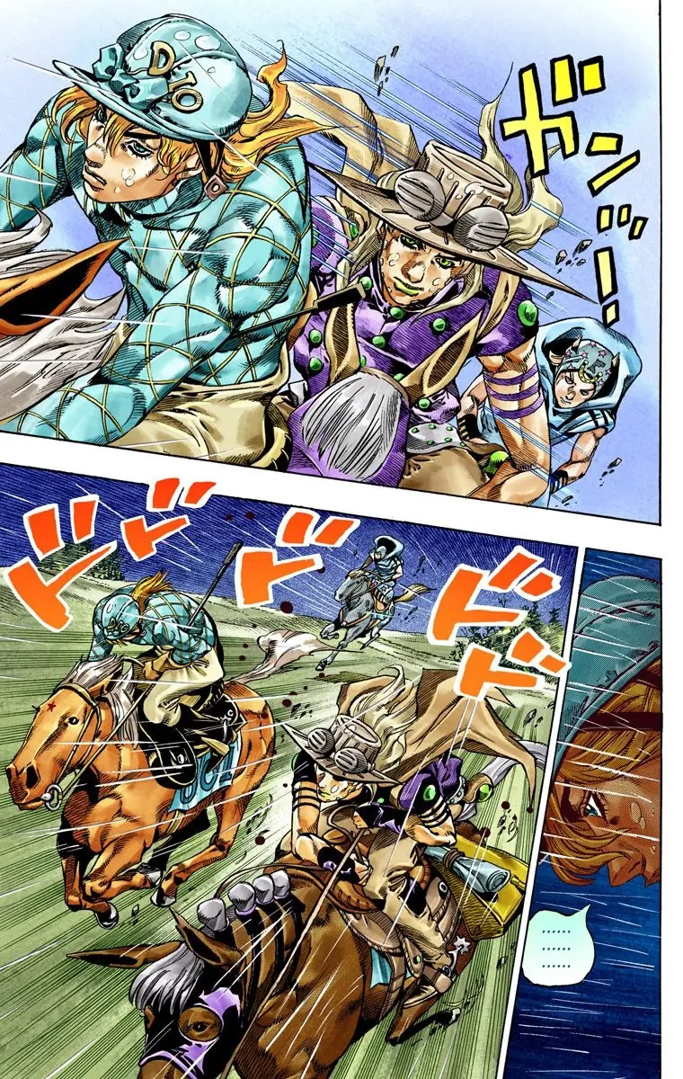 JoJo's Bizarre Adventure Steel Ball Run Colored Manga — Chapter 38 — Page 31