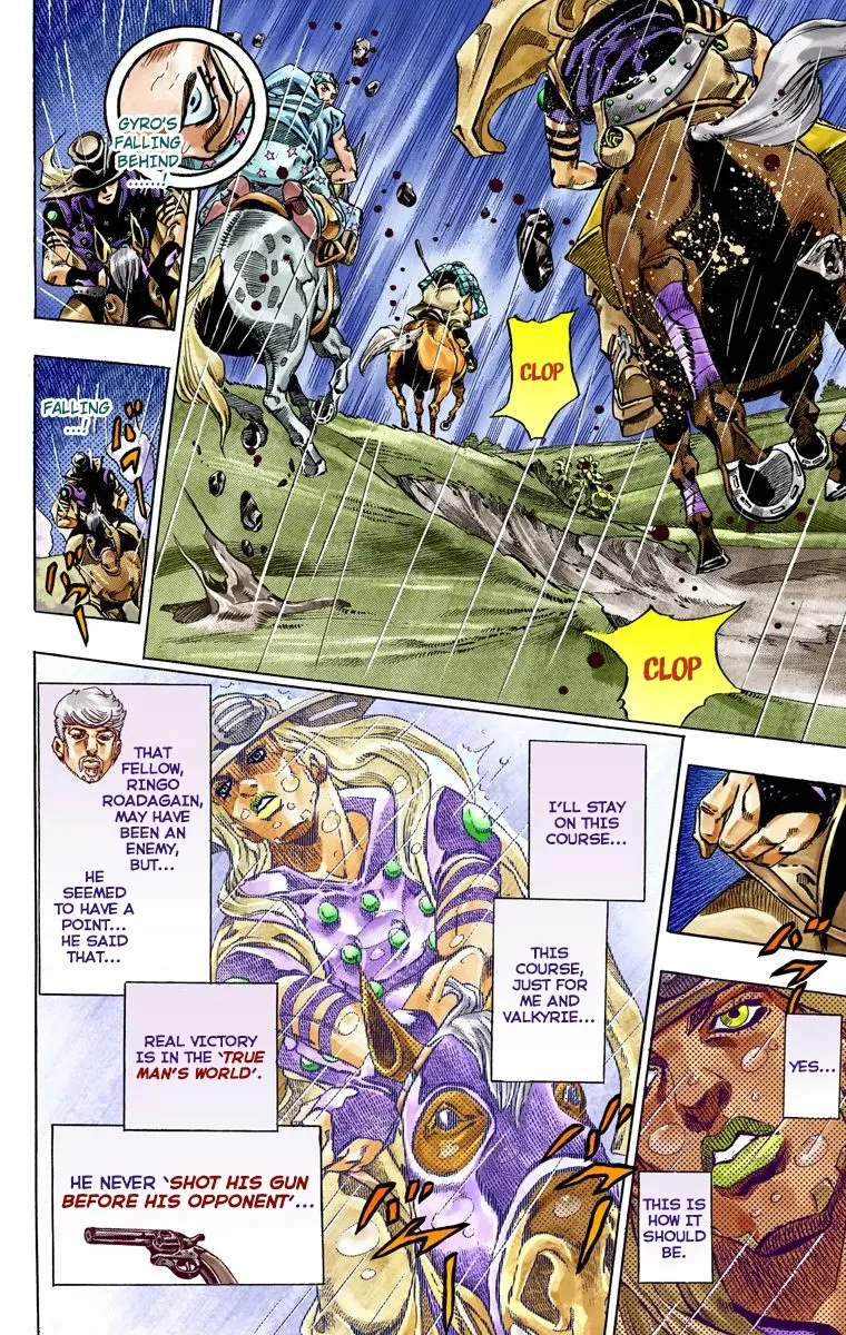 JoJo's Bizarre Adventure Steel Ball Run Colored Manga — Chapter 38 — Page 38