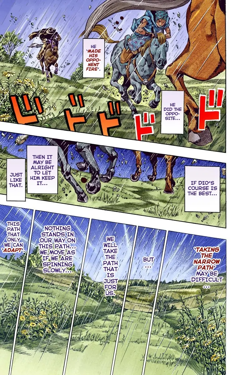 JoJo's Bizarre Adventure Steel Ball Run Colored Manga — Chapter 38 — Page 39
