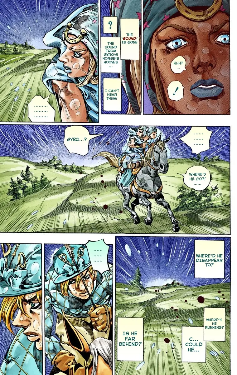 JoJo's Bizarre Adventure Steel Ball Run Colored Manga — Chapter 38 — Page 41