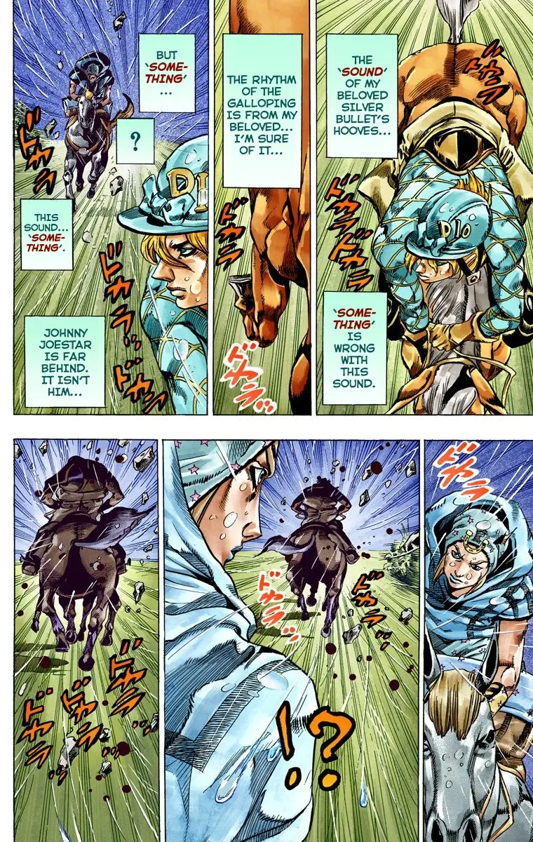 JoJo's Bizarre Adventure Steel Ball Run Colored Manga — Chapter 38 — Page 42