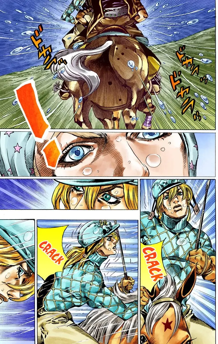 JoJo's Bizarre Adventure Steel Ball Run Colored Manga — Chapter 38 — Page 43
