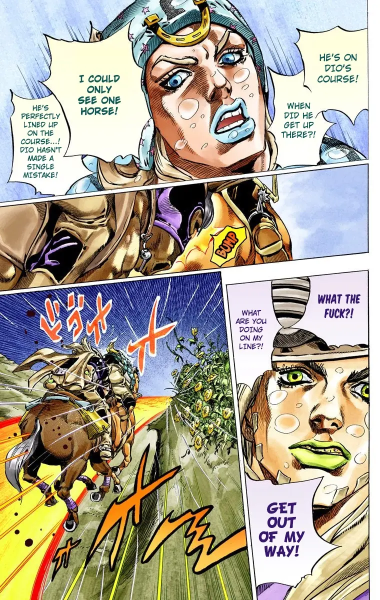 JoJo's Bizarre Adventure Steel Ball Run Colored Manga — Chapter 38 — Page 46