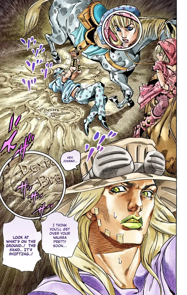 JoJo's Bizarre Adventure Steel Ball Run Colored Manga β Chapter 39 β Page 48
