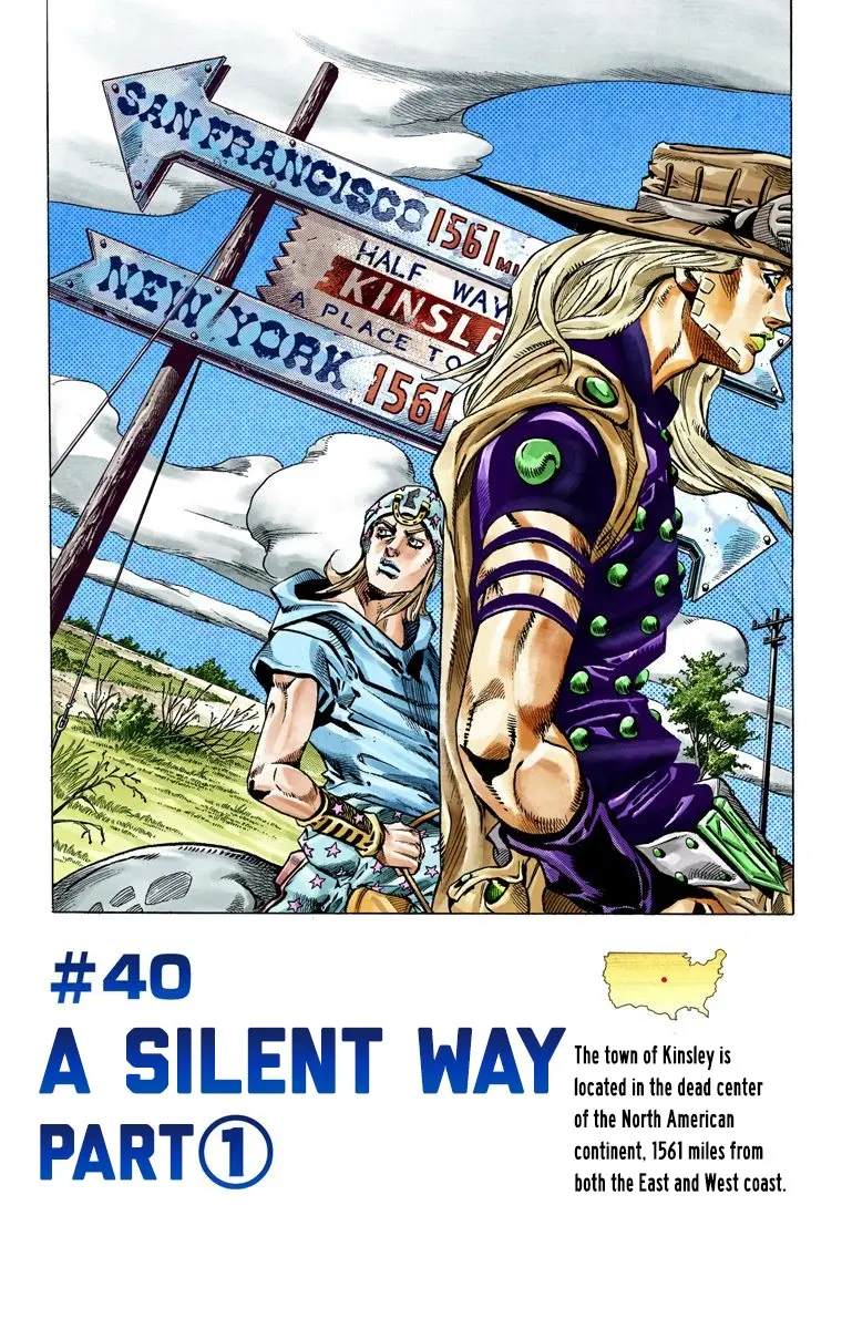 JoJo's Bizarre Adventure Steel Ball Run Colored Manga β Chapter 40 β Page 3