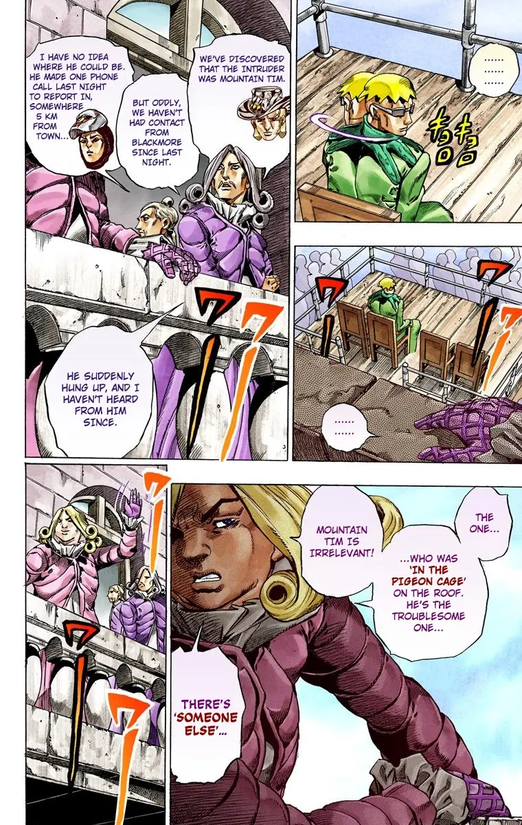JoJo's Bizarre Adventure Steel Ball Run Colored Manga β Chapter 40 β Page 6
