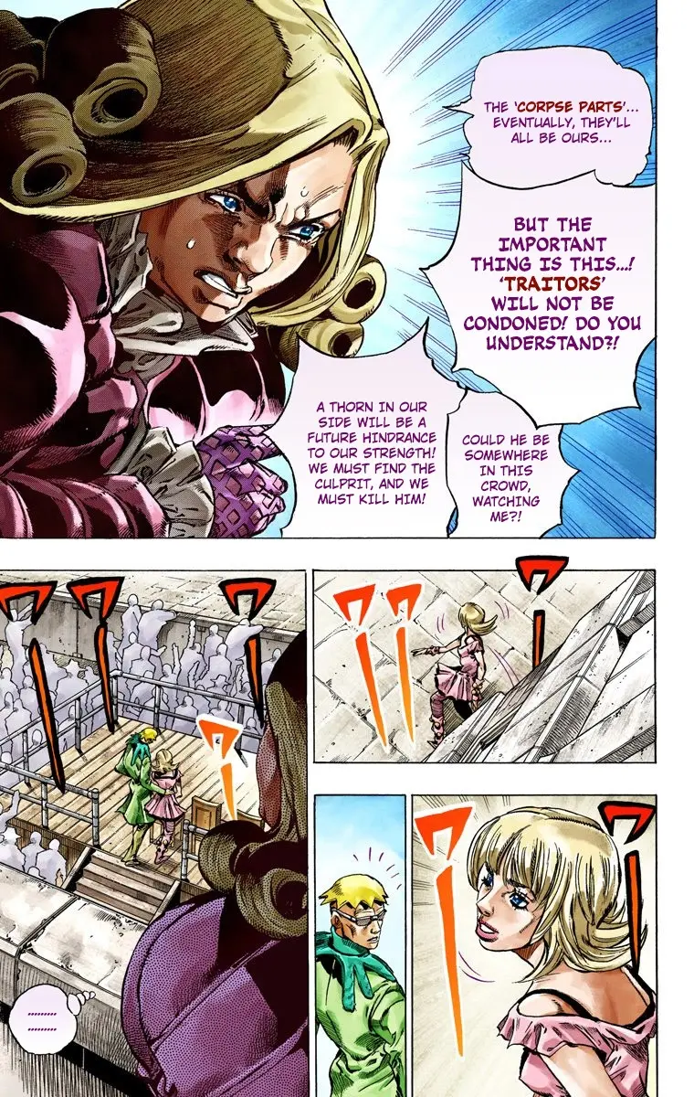 JoJo's Bizarre Adventure Steel Ball Run Colored Manga β Chapter 40 β Page 7