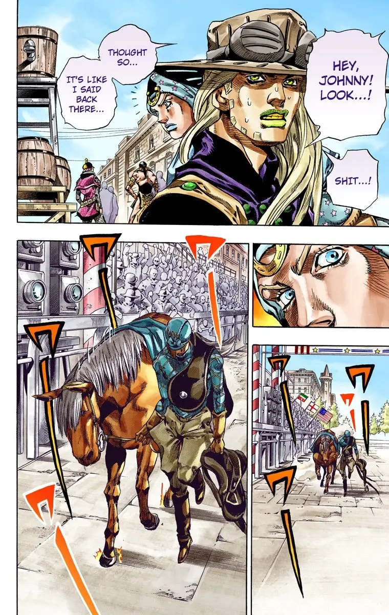 JoJo's Bizarre Adventure Steel Ball Run Colored Manga β Chapter 40 β Page 13