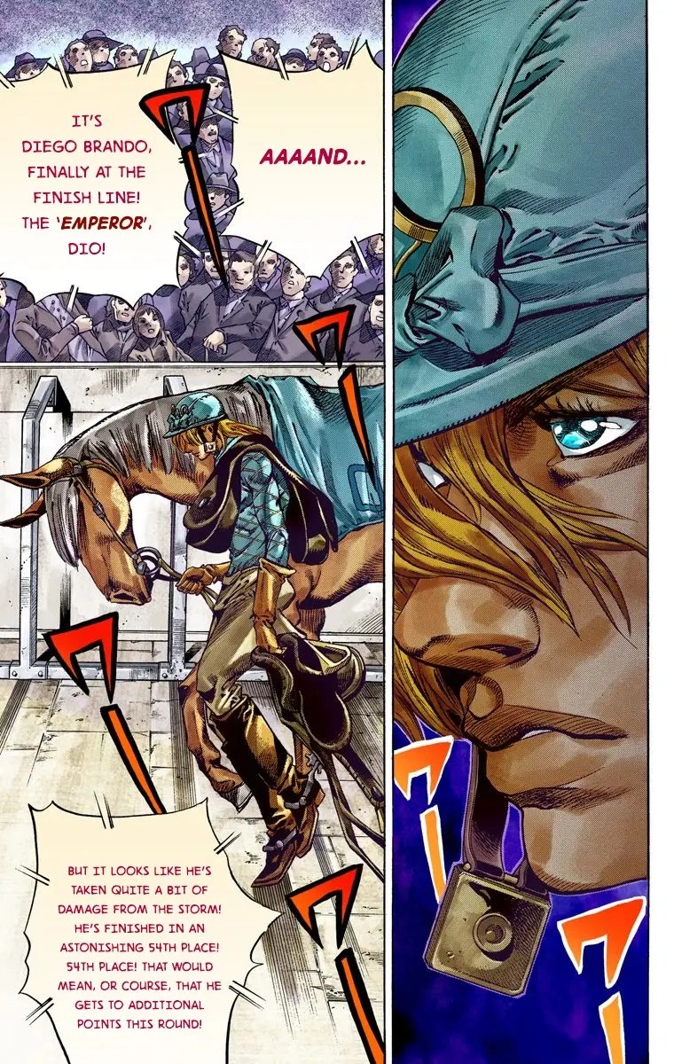JoJo's Bizarre Adventure Steel Ball Run Colored Manga β Chapter 40 β Page 14