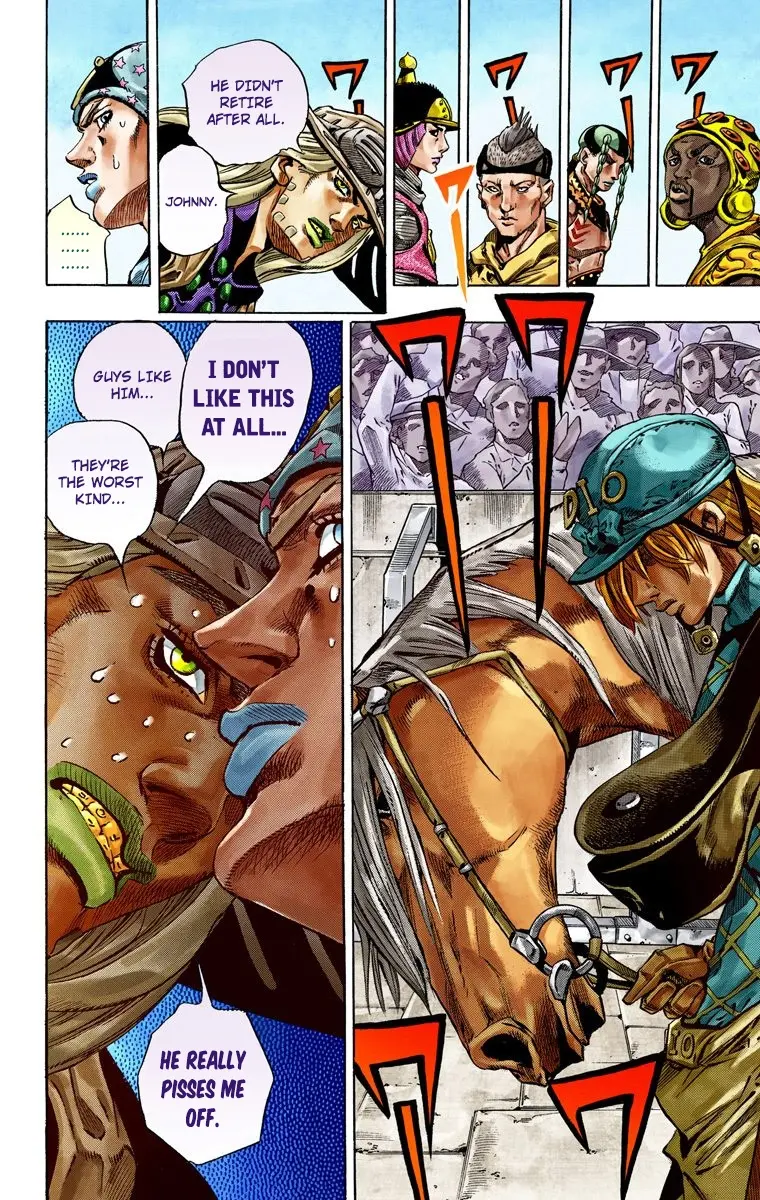 JoJo's Bizarre Adventure Steel Ball Run Colored Manga β Chapter 40 β Page 15
