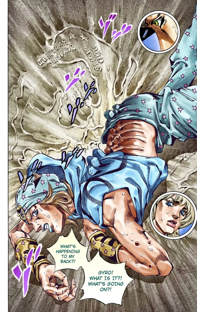 JoJo's Bizarre Adventure Steel Ball Run Colored Manga β Chapter 40 β Page 17