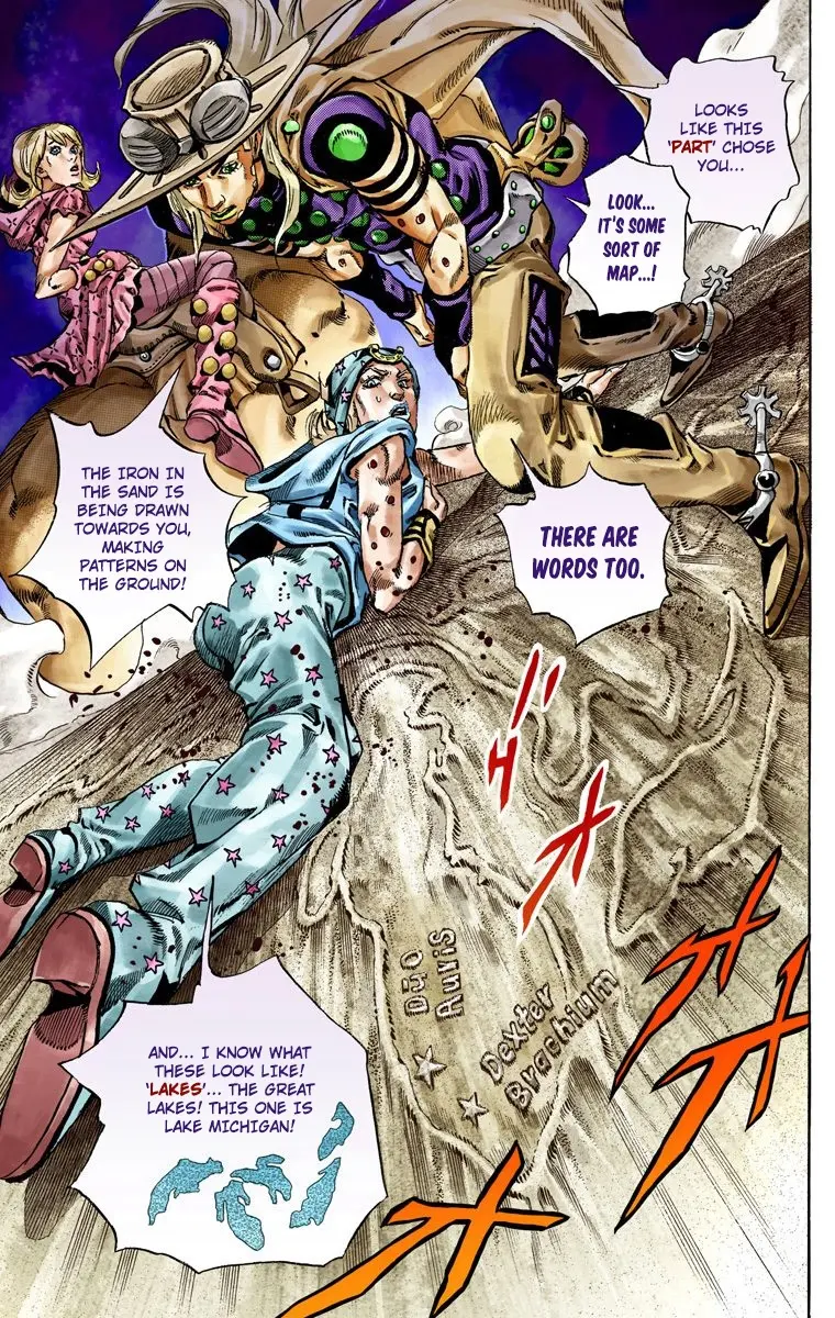 JoJo's Bizarre Adventure Steel Ball Run Colored Manga β Chapter 40 β Page 18