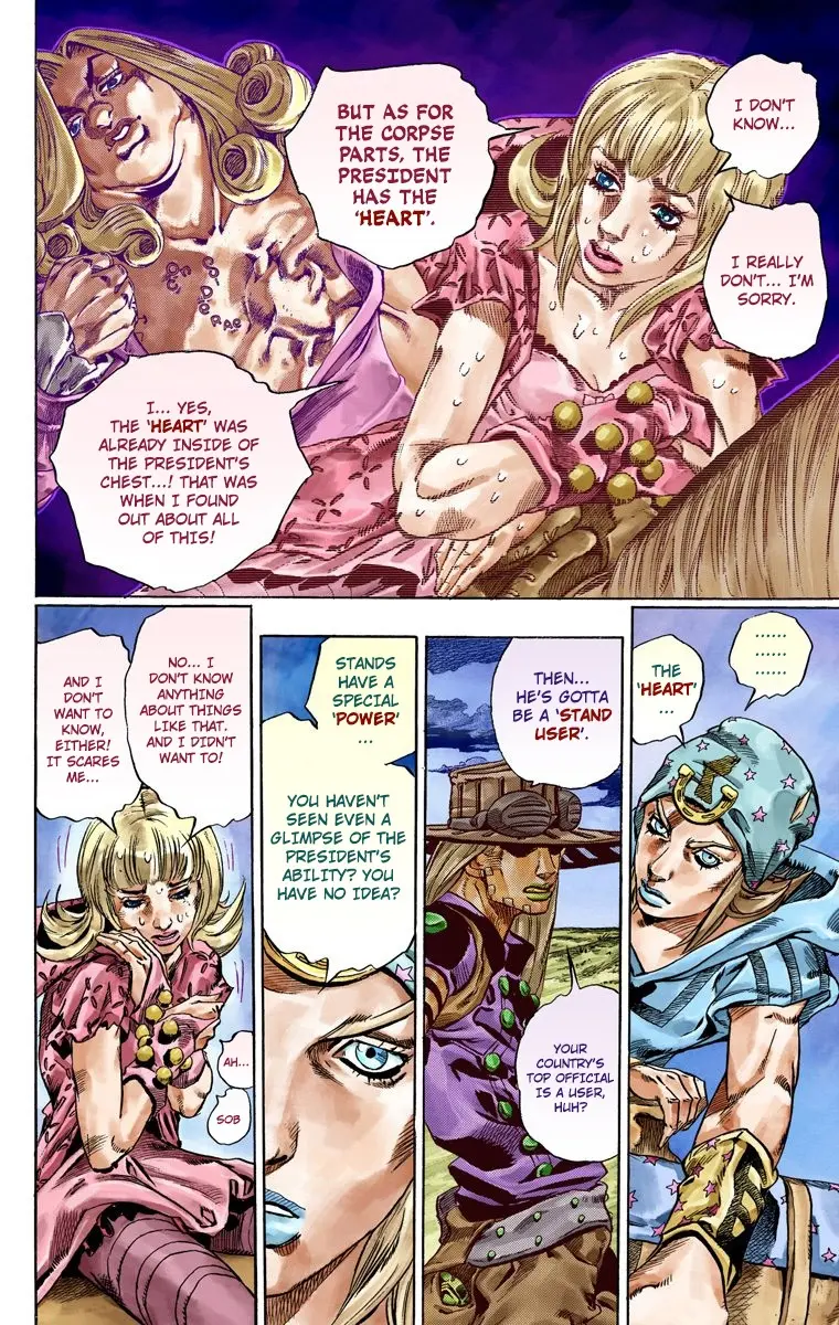 JoJo's Bizarre Adventure Steel Ball Run Colored Manga β Chapter 40 β Page 22