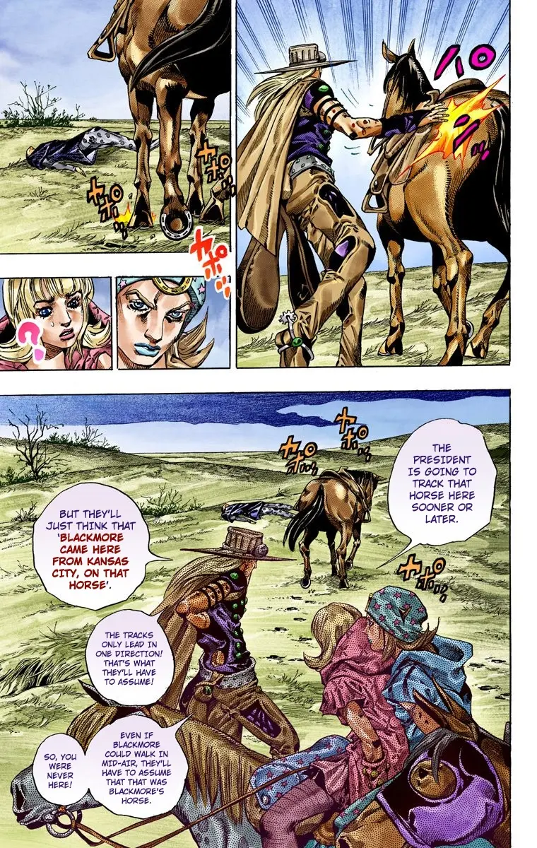 JoJo's Bizarre Adventure Steel Ball Run Colored Manga β Chapter 40 β Page 25