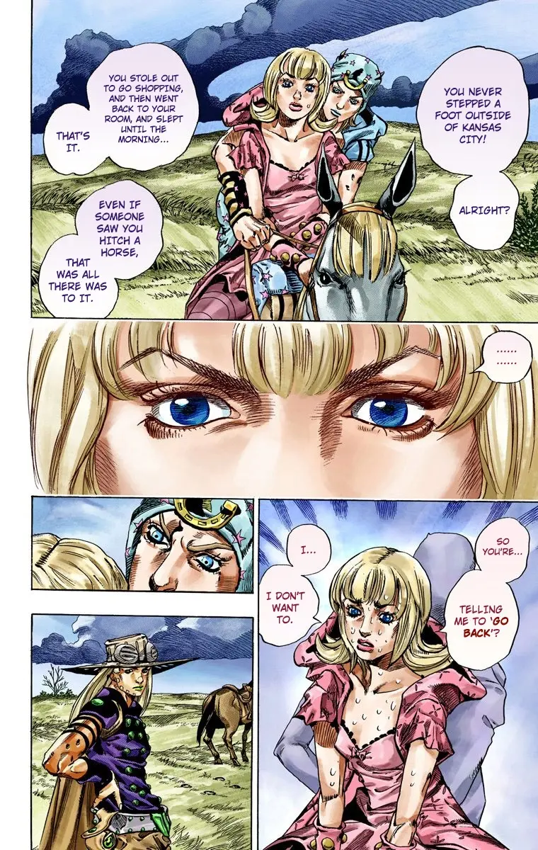 JoJo's Bizarre Adventure Steel Ball Run Colored Manga β Chapter 40 β Page 26