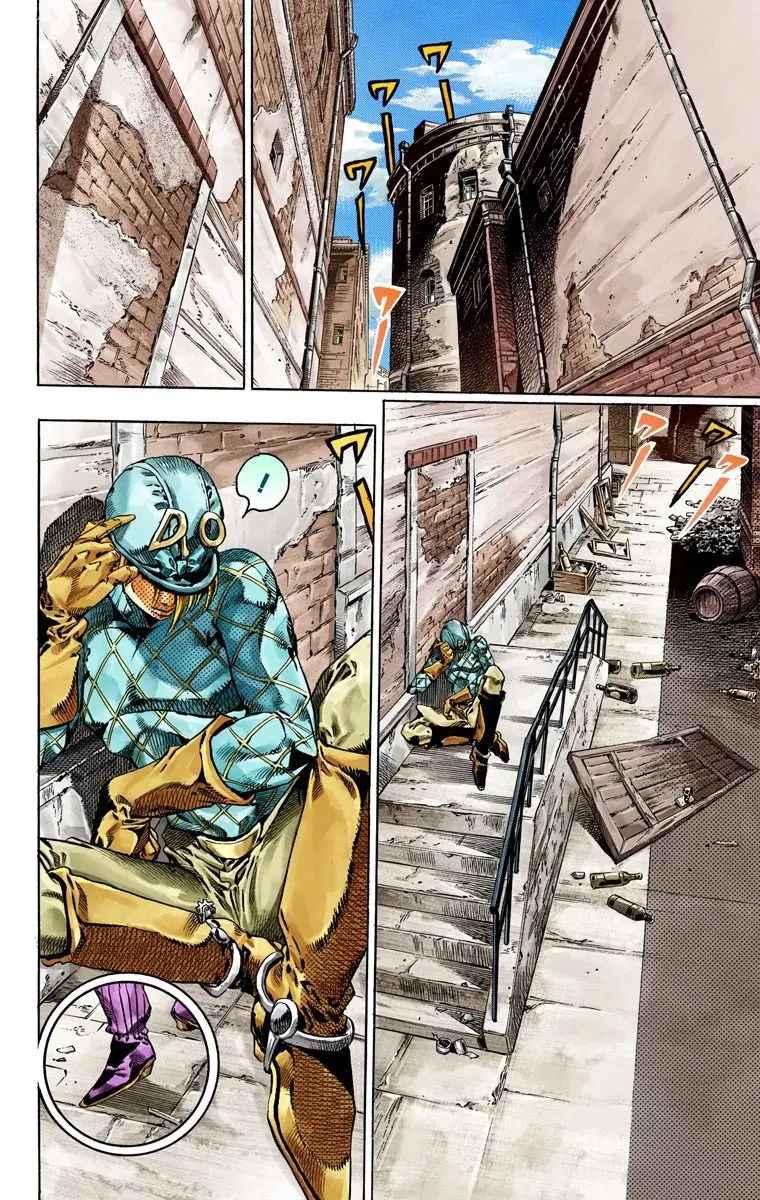 JoJo's Bizarre Adventure Steel Ball Run Colored Manga β Chapter 40 β Page 34