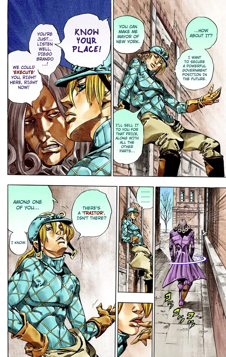JoJo's Bizarre Adventure Steel Ball Run Colored Manga β Chapter 40 β Page 40