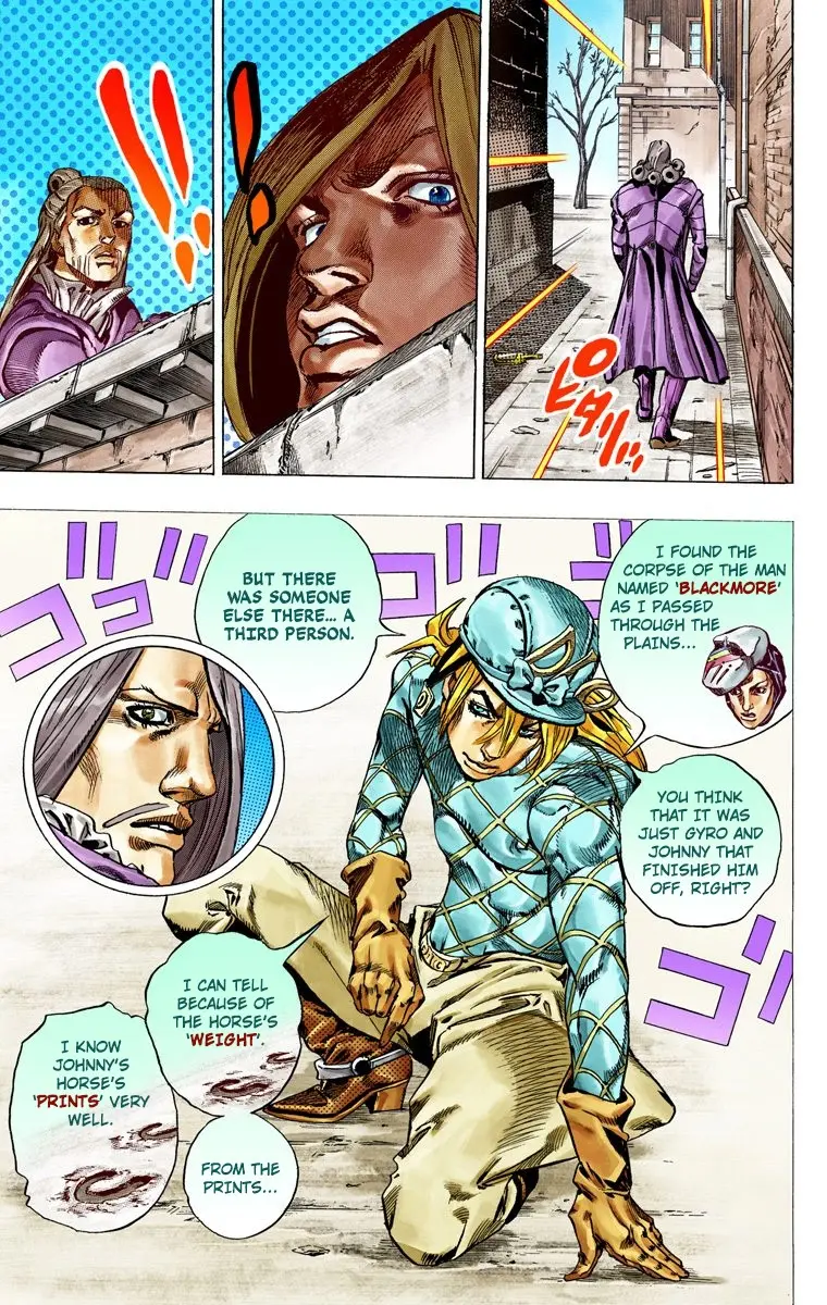 JoJo's Bizarre Adventure Steel Ball Run Colored Manga β Chapter 40 β Page 41