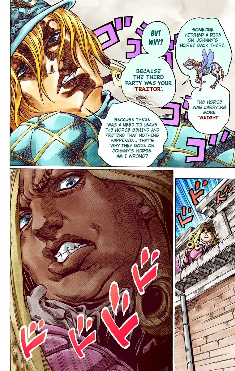 JoJo's Bizarre Adventure Steel Ball Run Colored Manga β Chapter 40 β Page 42