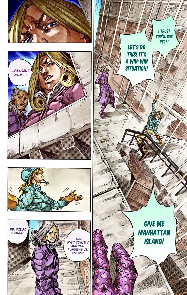 JoJo's Bizarre Adventure Steel Ball Run Colored Manga β Chapter 40 β Page 44