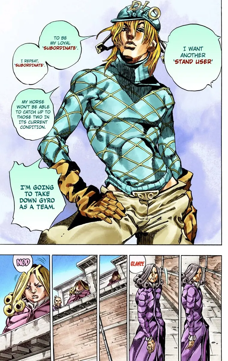JoJo's Bizarre Adventure Steel Ball Run Colored Manga β Chapter 40 β Page 45