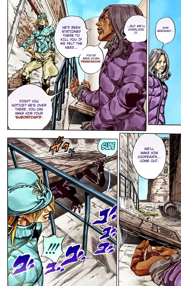 JoJo's Bizarre Adventure Steel Ball Run Colored Manga β Chapter 40 β Page 46
