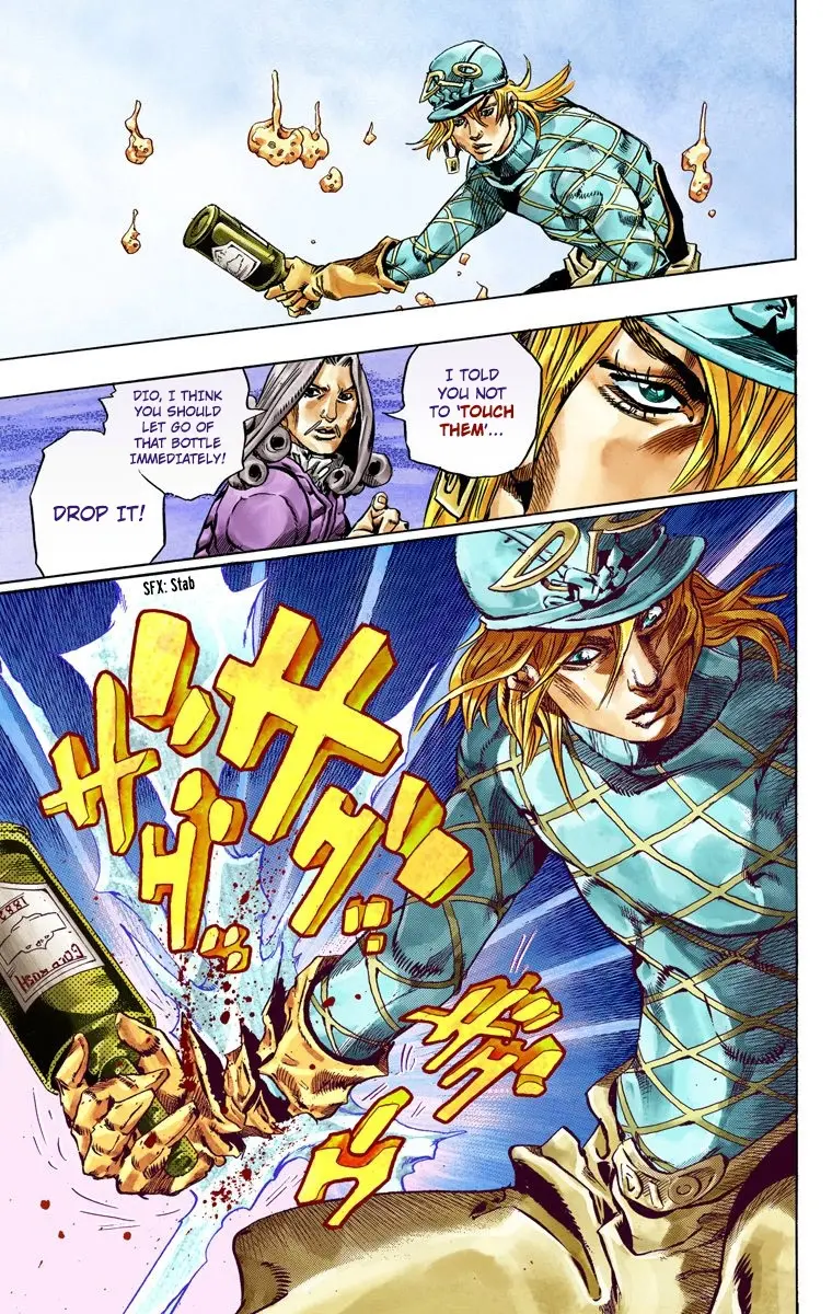 JoJo's Bizarre Adventure Steel Ball Run Colored Manga β Chapter 40 β Page 54