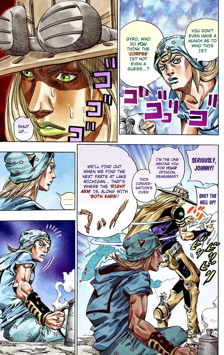 JoJo's Bizarre Adventure Steel Ball Run Colored Manga β Chapter 41 β Page 11