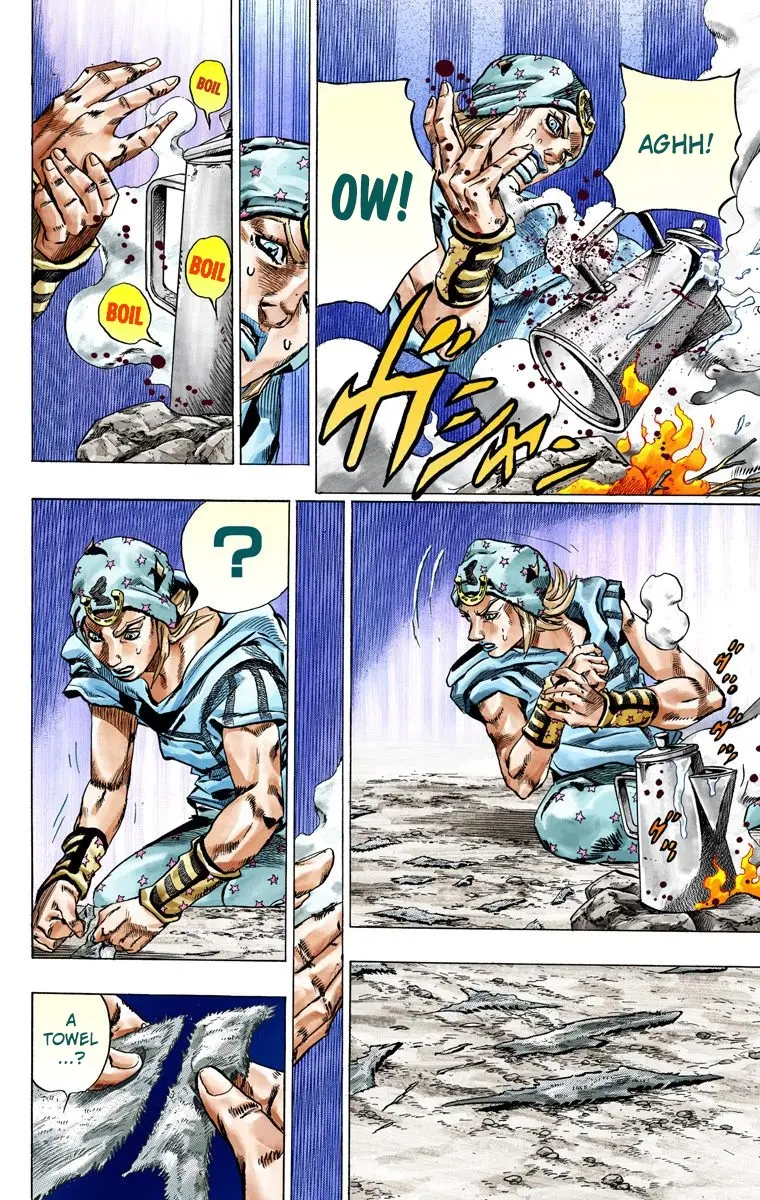 JoJo's Bizarre Adventure Steel Ball Run Colored Manga β Chapter 41 β Page 12