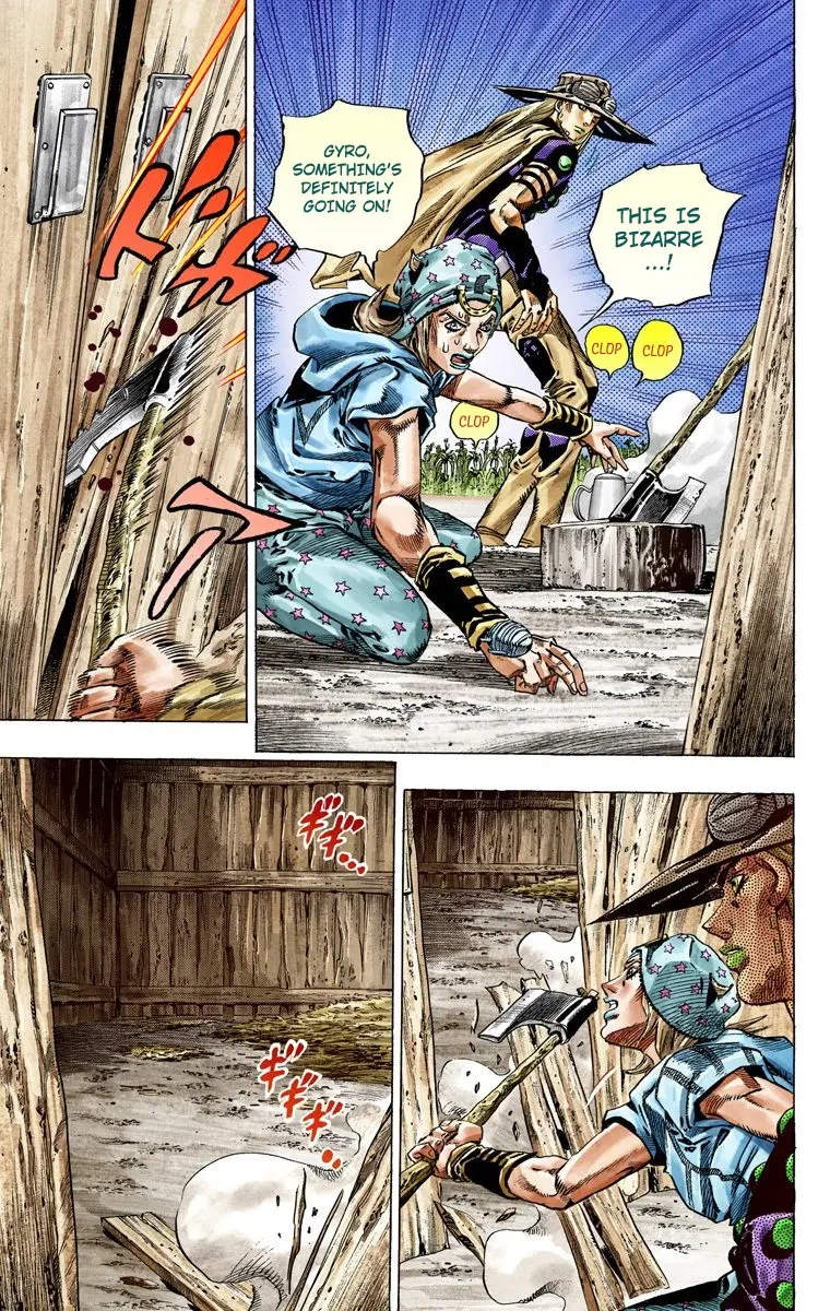 JoJo's Bizarre Adventure Steel Ball Run Colored Manga β Chapter 41 β Page 15