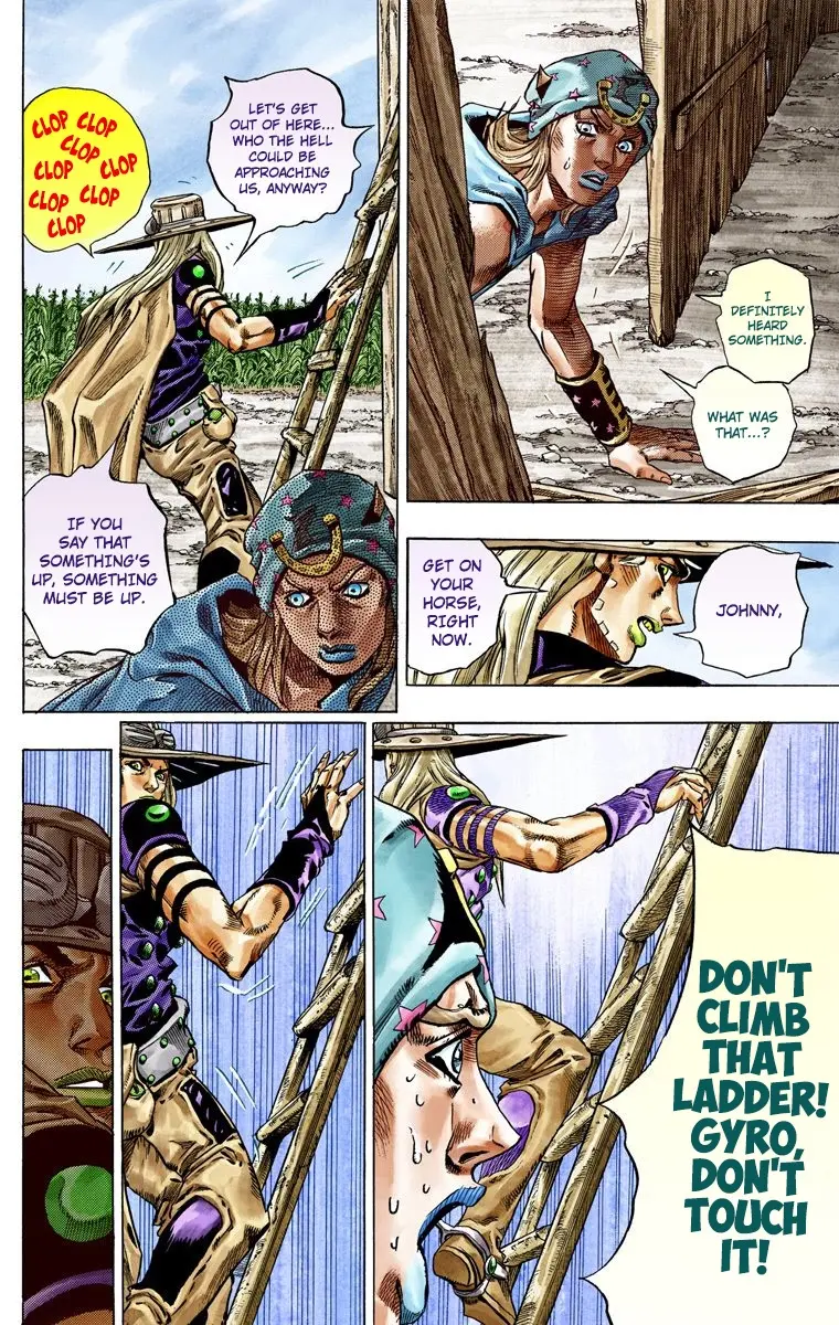 JoJo's Bizarre Adventure Steel Ball Run Colored Manga β Chapter 41 β Page 16