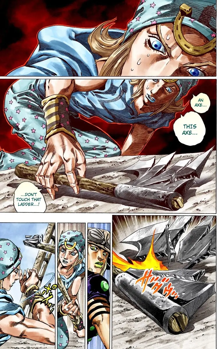 JoJo's Bizarre Adventure Steel Ball Run Colored Manga β Chapter 41 β Page 17