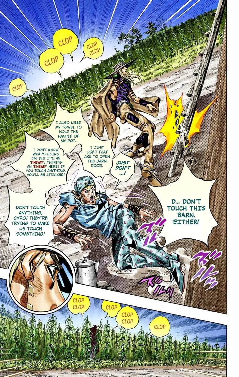 JoJo's Bizarre Adventure Steel Ball Run Colored Manga β Chapter 41 β Page 19