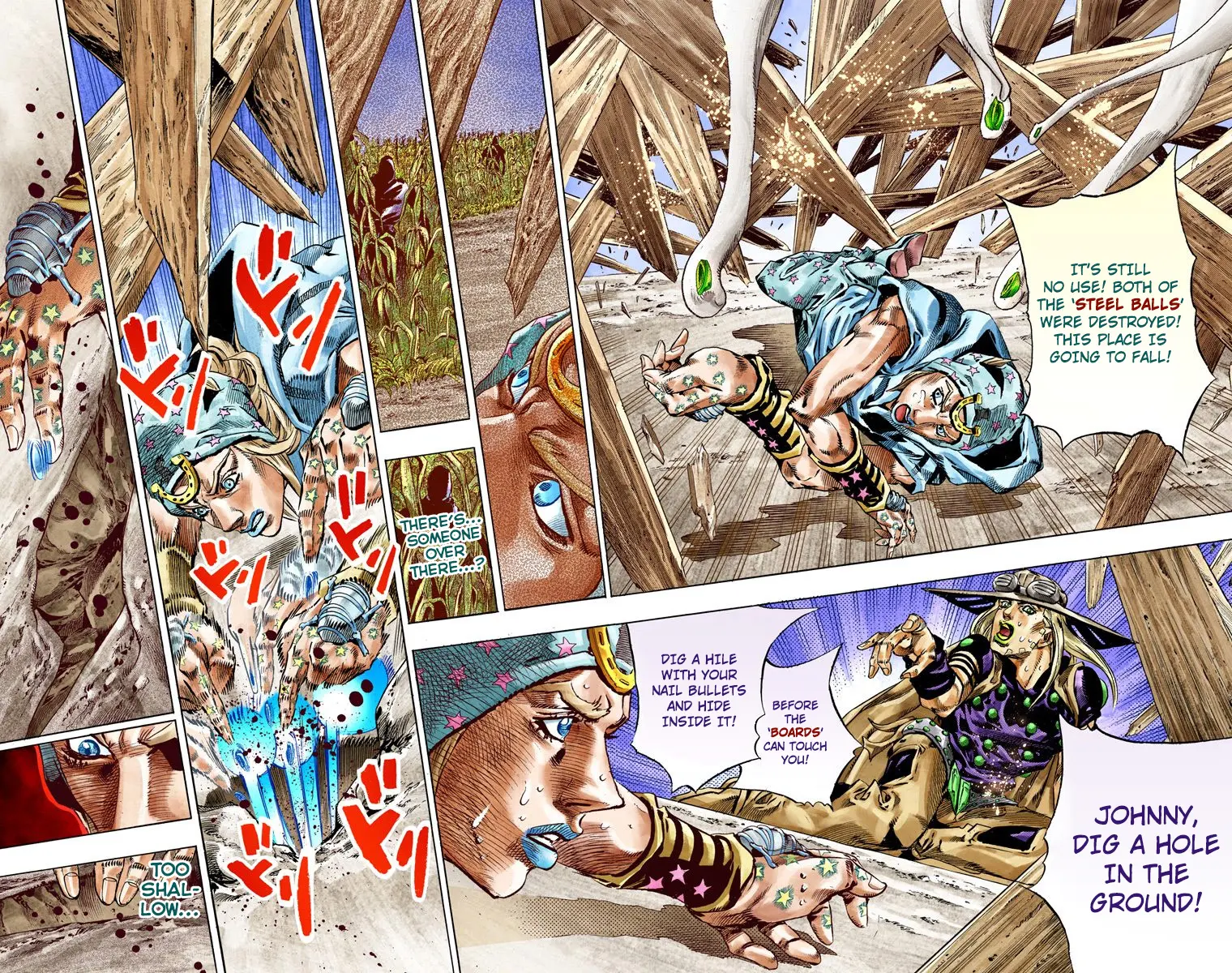 JoJo's Bizarre Adventure Steel Ball Run Colored Manga β Chapter 41 β Page 30
