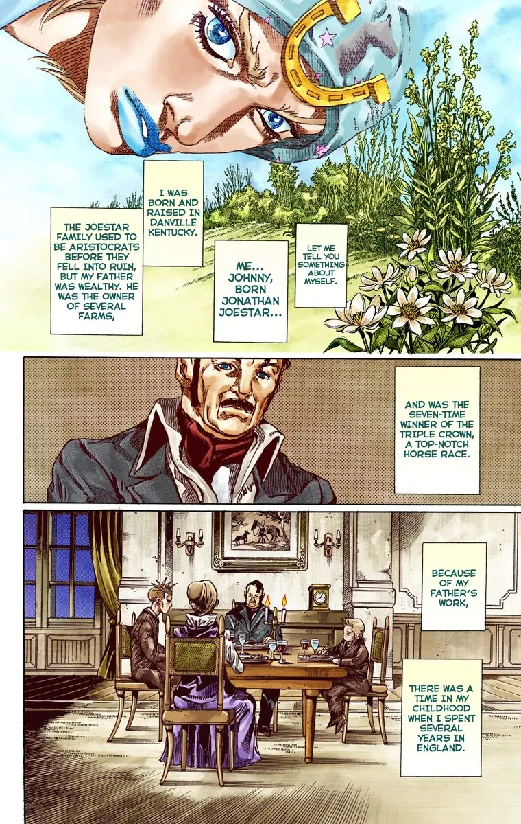 JoJo's Bizarre Adventure Steel Ball Run Colored Manga β Chapter 42 β Page 4